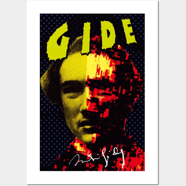 André Gide Wall Art by Exile Kings 